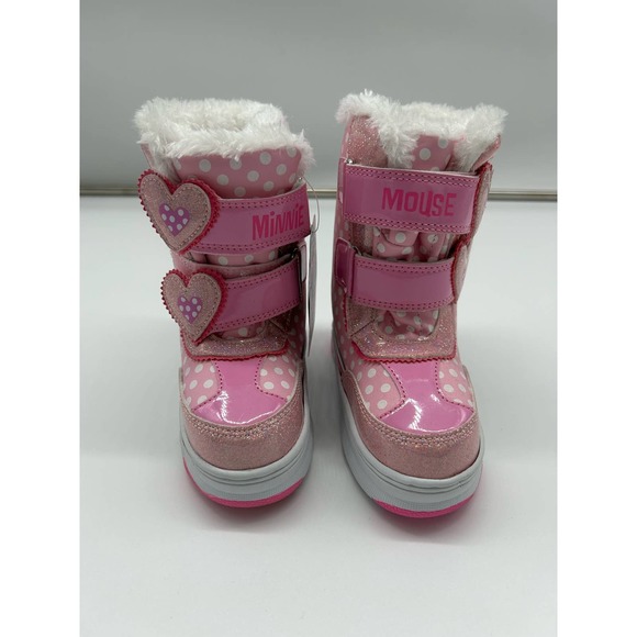Minnie Mouse NEW in Box Snow Boots Size 11 - Picture 2 of 7
